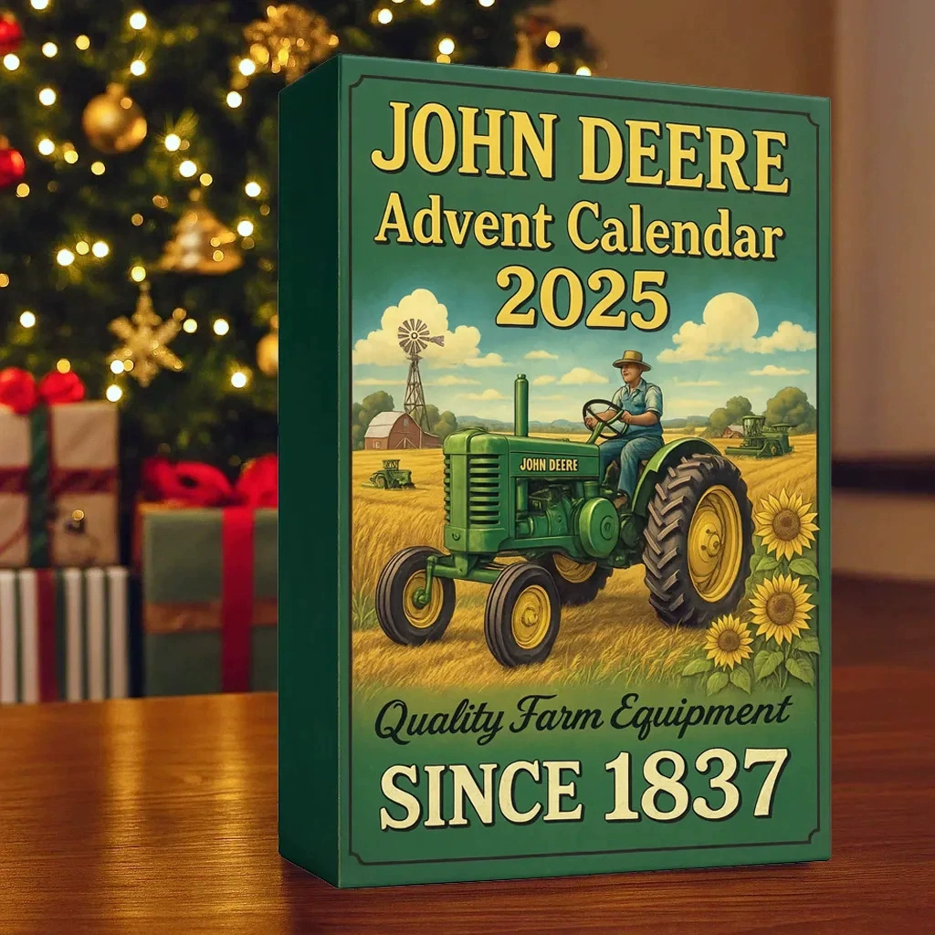 Новый 2025 пожарный Джон Дир Билли Айлиш подарочный акриловый подвес Advent Christmas Tree
