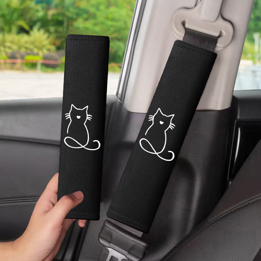 Protector de Hombro para Cinturón de Seguridad de Poliéster Antidesgaste para Auto