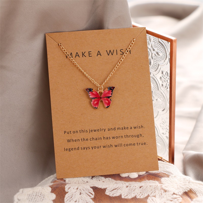 Bohemian Butterfly Alloy Womenu0027S Pendant Necklace