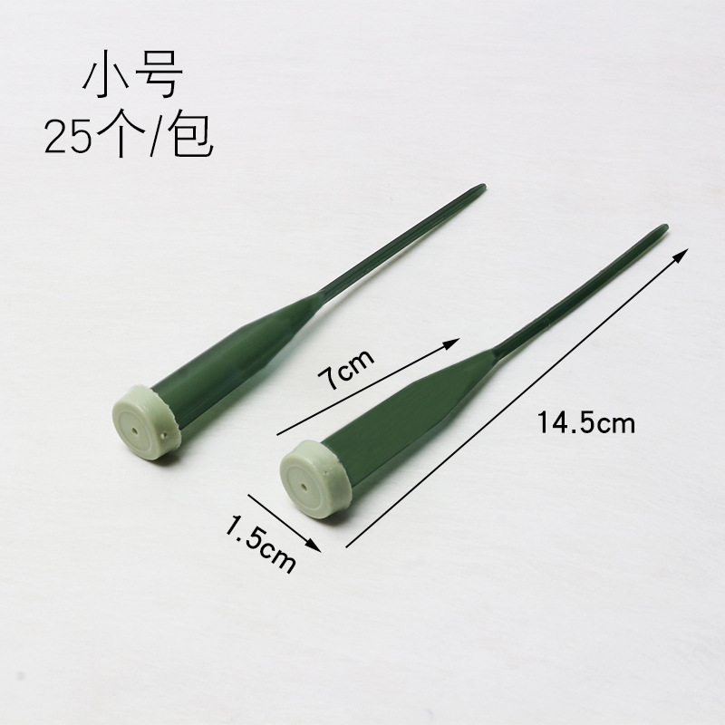 Tubo de preservación floral Rosa ramo florero ramo injerto tubo alargado flor tienda floral herramienta con varilla orquídea tubo