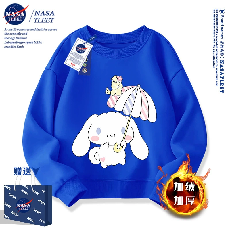Autumn cartoon cute sweatshirt, oversize
