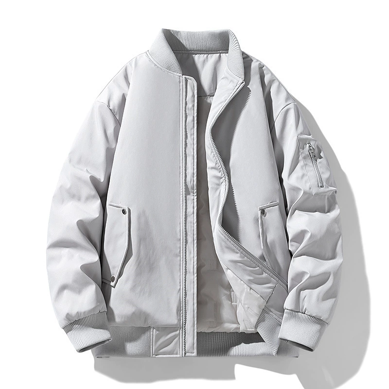 Хлопчатобумажная пара мода осенний и зимний бейсбольный костюм мужской красивый Fei Yousen куртка куртка хлопчатобумажная куртка черный