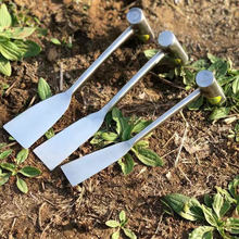不锈钢小铲子挖野菜铲园艺铁铲种菜养花松土工具铁锹锄头专用铲草