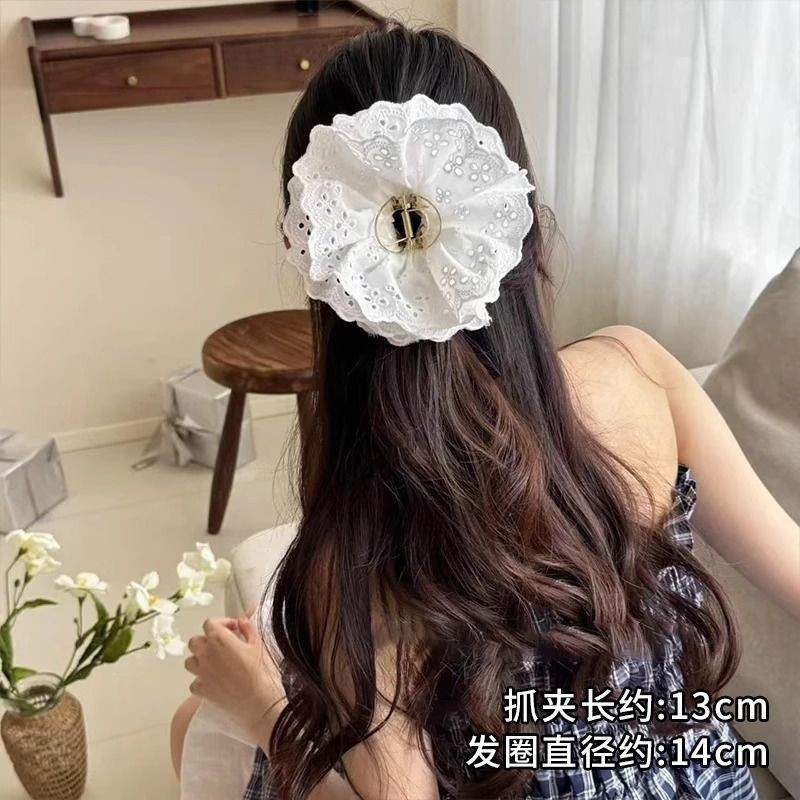 弧形鲍鱼百搭发卡女高级感2025新款后脑勺扁平盘发夹不硌头鸭嘴夹|undefined