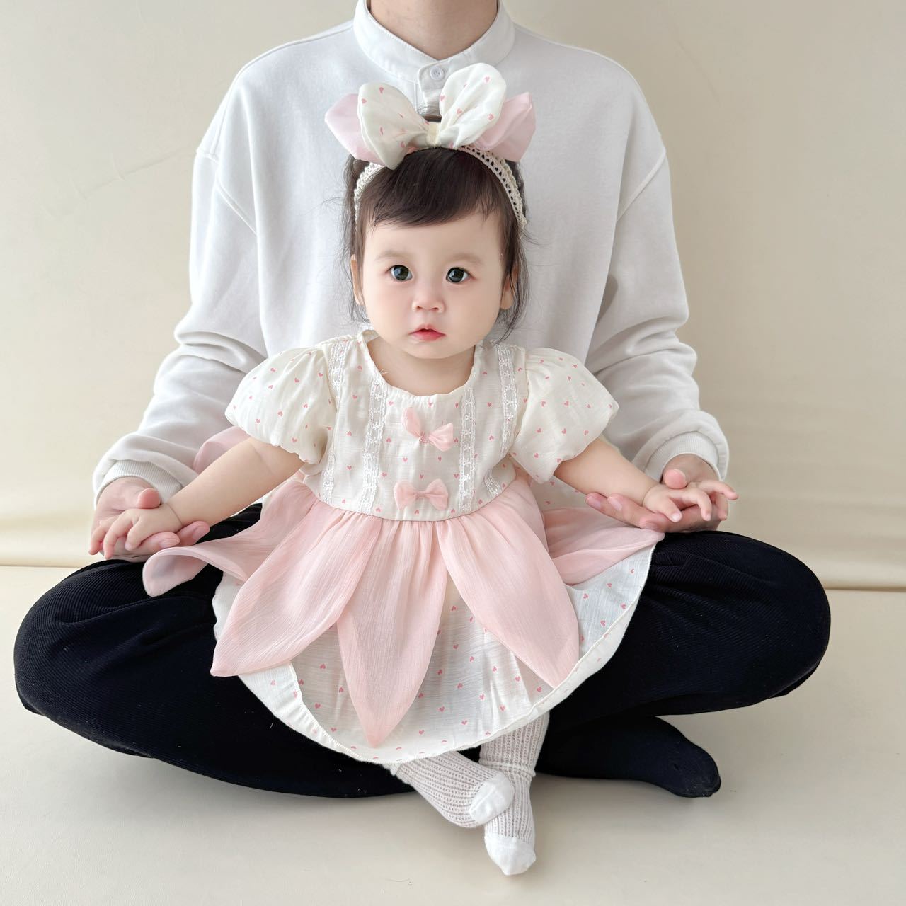 Ropa de bebé verano primavera delgado bebé mono de manga corta princesa verano luna llena cien días gatear mameluco