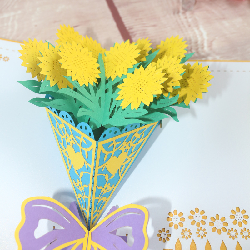 Mother's Day Simple Style Flower Paper Festival Card display picture 6