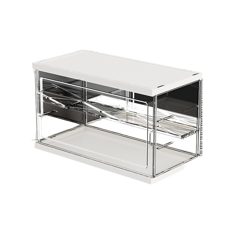 [Estante de exhibición de almacenamiento de caja ciega] Vitrina de escritorio acrílica Estante de caja de almacenamiento de burbuja transparente Mart al por mayor