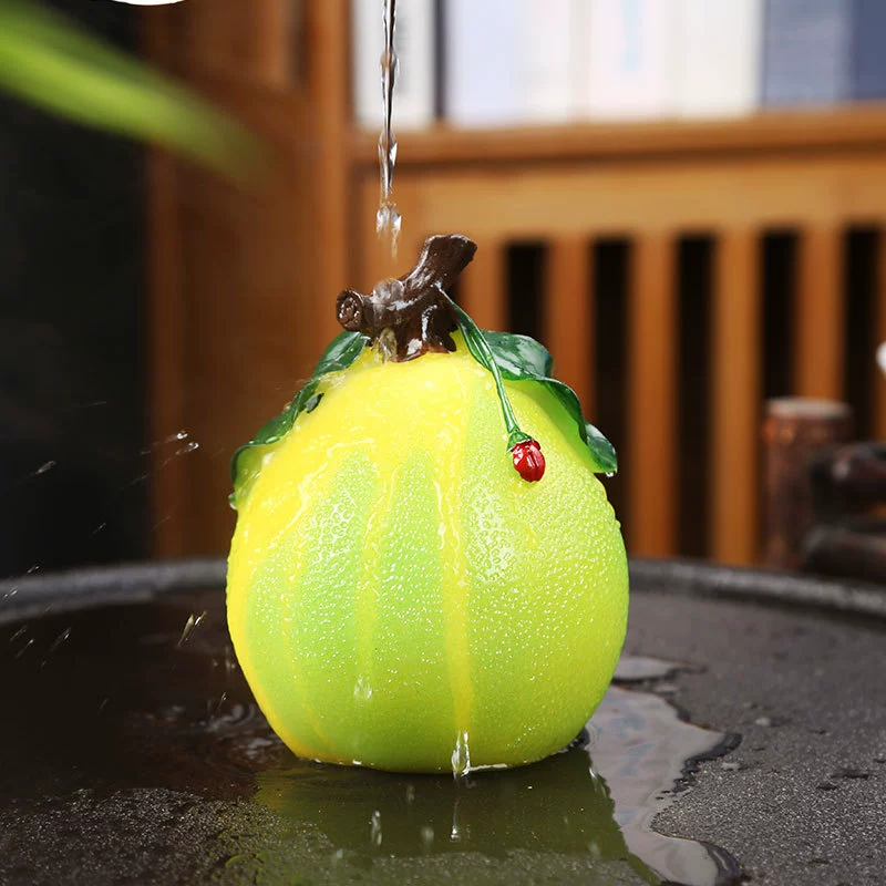 Изменить цвет чая Пет личность Креативный grapefruit привлекает кроликов чайная поднос поддерживает домашний чайную комнату украшения Douyin сетевой красный