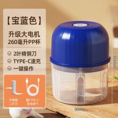厂家直销电动蒜泥机厨房绞肉蒜蓉切菜辅食迷你自动捣蒜器一件代发