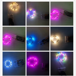 Christmas decorative light led light string colored light LED light string No. 5 battery box light string factory direct sales