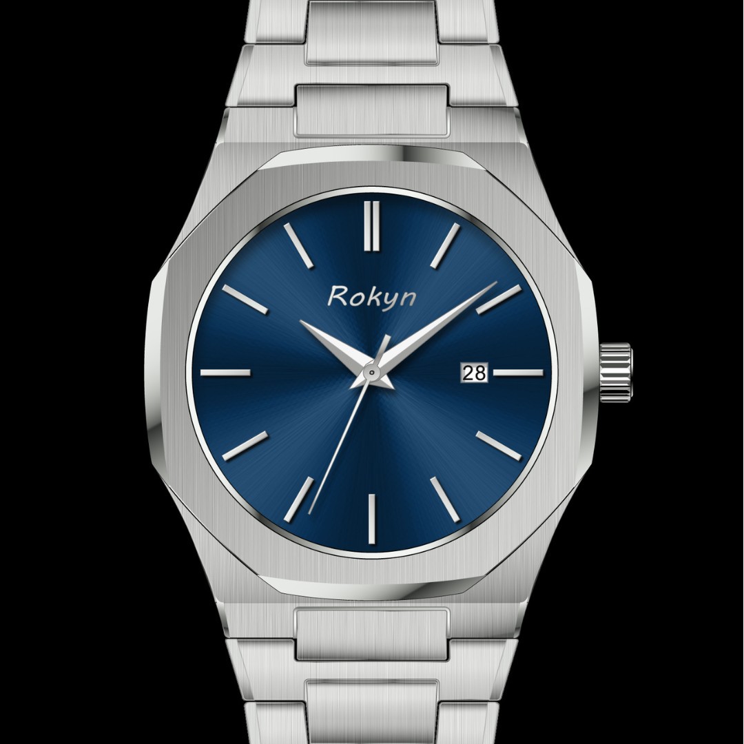 Popular Cross-Border Men's Watch Waterproof Calendar Casual Business Quartz Watch Factory Direct Sales Support Dropshipping