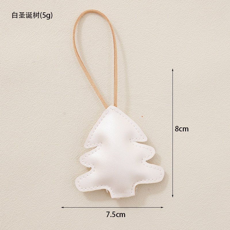 D árbol de Navidad blanco