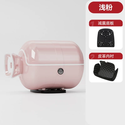 Motorcycle trunk Gas Tank Abs Material - pink-white-circle-with-white-edges-customized-and-shipped-within-48-hours