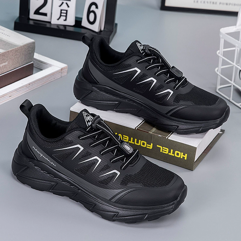 Новая легкая обувь для ходьбы Ли Цзянь противоскользящая обувь для пожилых людей противоскользящая удобная обувь для родителей повседневная спортивная обувь