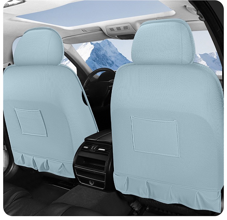 Car seat cushion, all-season breathable ice silk car cushion, universal five-seater car seat cushion and seat cover, direct from the manufacturer