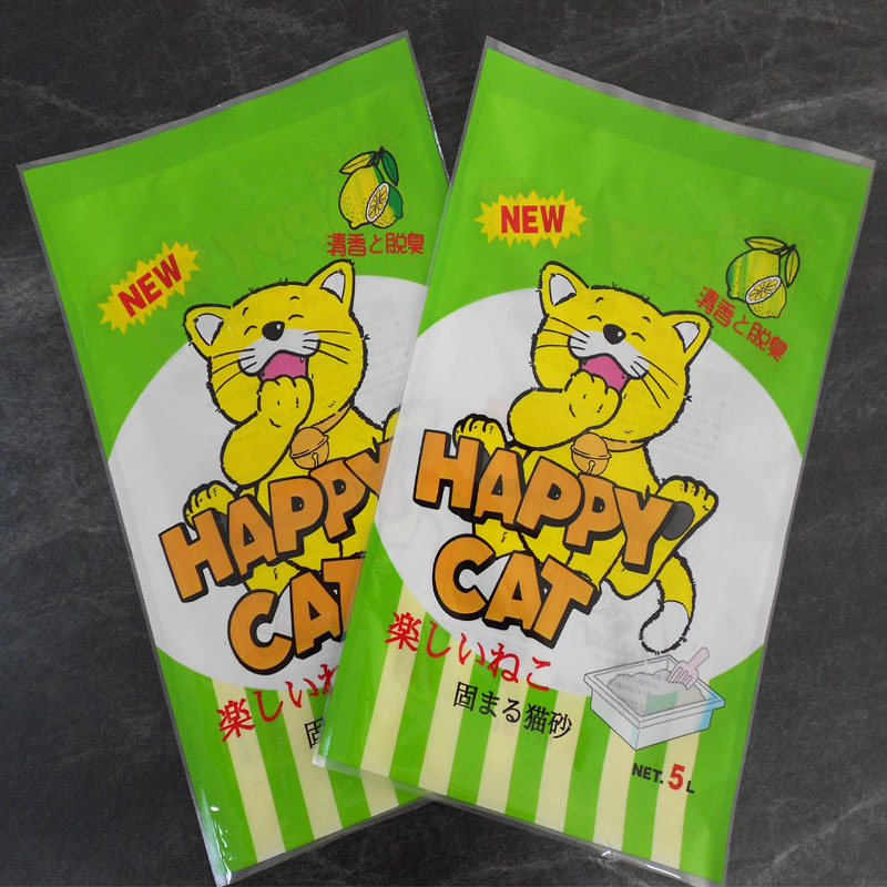 狗粮猫粮包装袋豆腐猫砂真空袋 四边封猫砂包装袋 中封提手猫砂袋