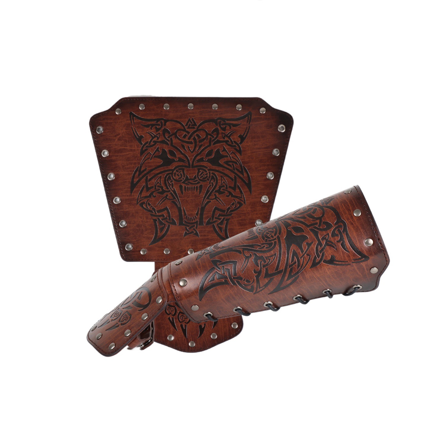 호랑이 머리 양각