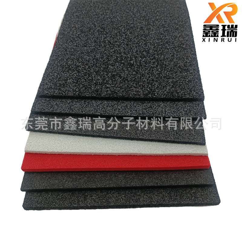 源头工厂直销epdm橡塑片材卷材 CR阻燃材料 EPDM开孔发泡材料