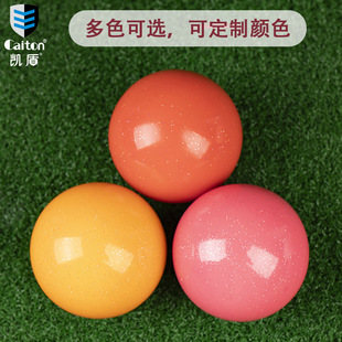 Cross-Border Hot Selling Double-Layer Colorful Golf Park Ball Sarin 6cm Park Golf Ball Parkgolfball
