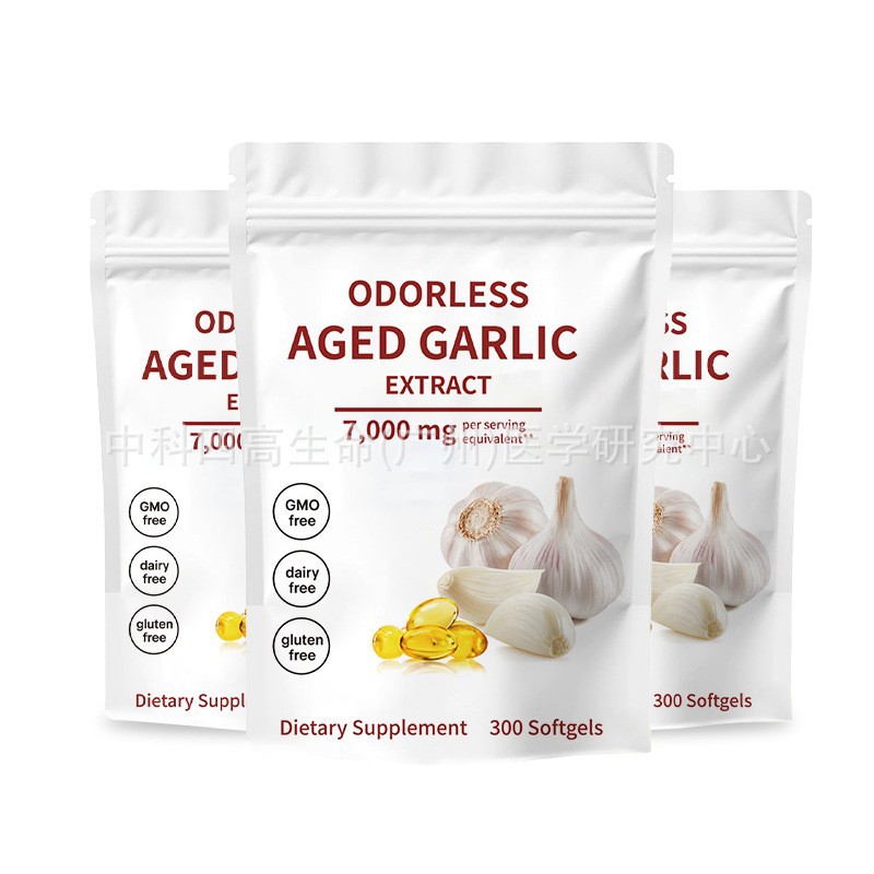 Tk Cross-Border Hot-Selling Garlic Oil Soft Capsules, Health Care Products in Stock, Oem Processing, Odorless Garlic Oil Soft Capsules