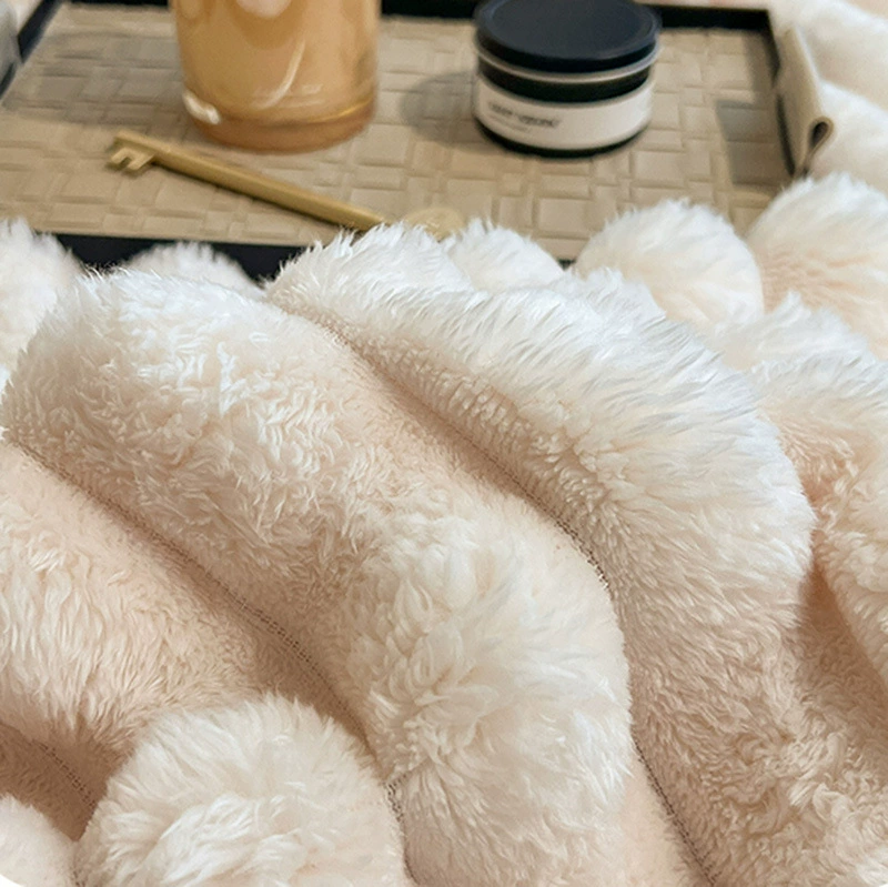 Cross-border Amazon plush blanket Comfortable blanket office nap blanket solid color blanket