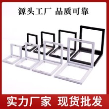 工厂家直销PE膜悬浮饰品盒珠宝项链吊坠耳环戒指手链架徽章收纳盒