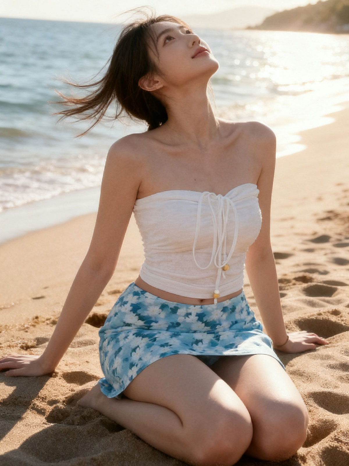 Hermoso traje de baño de playa para mujer 2025 nuevo traje de baño de aguas termales de dopamina correa de moda bikini de nicho delgado