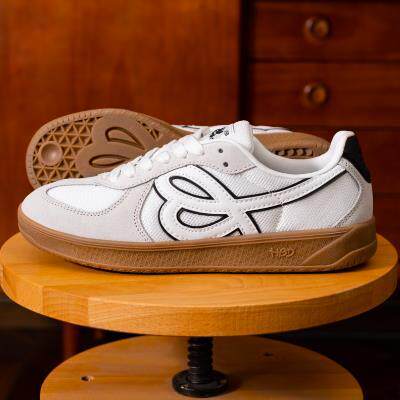 Genuine Leather Co-brand Training Shoes Women's 2025 Spring New All-match Casual Couple Men and Women's Students Red Sneakers for Women
