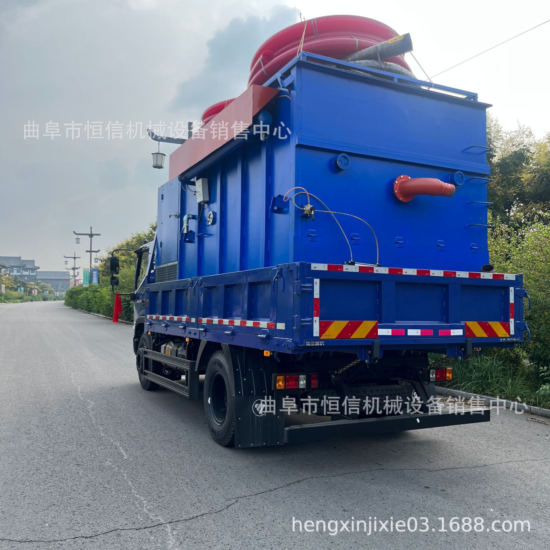 重庆4.2m长电厂方箱车载负压吸尘车zcjb 电厂高空烟囱检修吸尘车