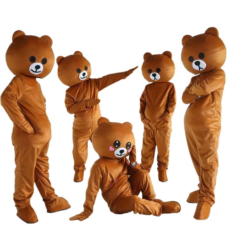 インターネット有名人クマ人形服 Douyin クマ人形服大人のパフォーマンス服子供の漫画ヒグマクマ人形服男性|undefined