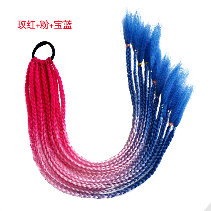 Rose red pink royal blue a 12 root