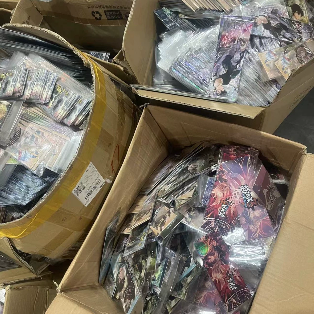 Аниме лазерный билет Fu сумка распродажа, обработка груза, лазерная карта вокруг сюрприз Fu сумка закладка Man выставка канцелярских товаров