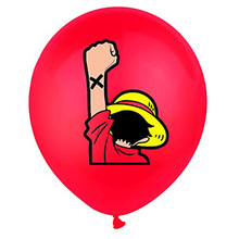 彩印氣球彩色卡通玩具氣球生日派對裝飾乳膠氣球印圖片logo批發