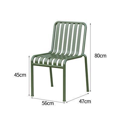 屋外の金属のテーブルと椅子の喫茶店のミルクティーの店の露天の小さい円卓の庭のベランダの防水の鉄の芸のテーブルと椅子のセット