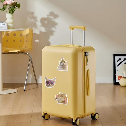 50 Cat Meme Stickers Cute Funny Absurd Cat Instagram Style Emoticon Gag Images Material Journal Notebook Sticker