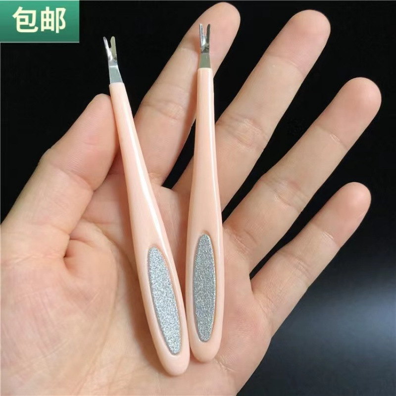 Exfoliating manicure tools set for nails for hands for manicure