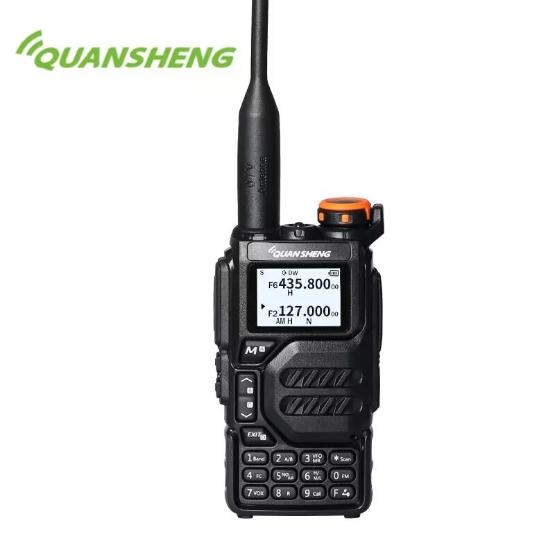 Quansheng TG-UVK5 무전기 등산 자율 주행 여행자 FM 멀티 세그먼트 아마추어 기계 원 키 주파수 항공 주파수