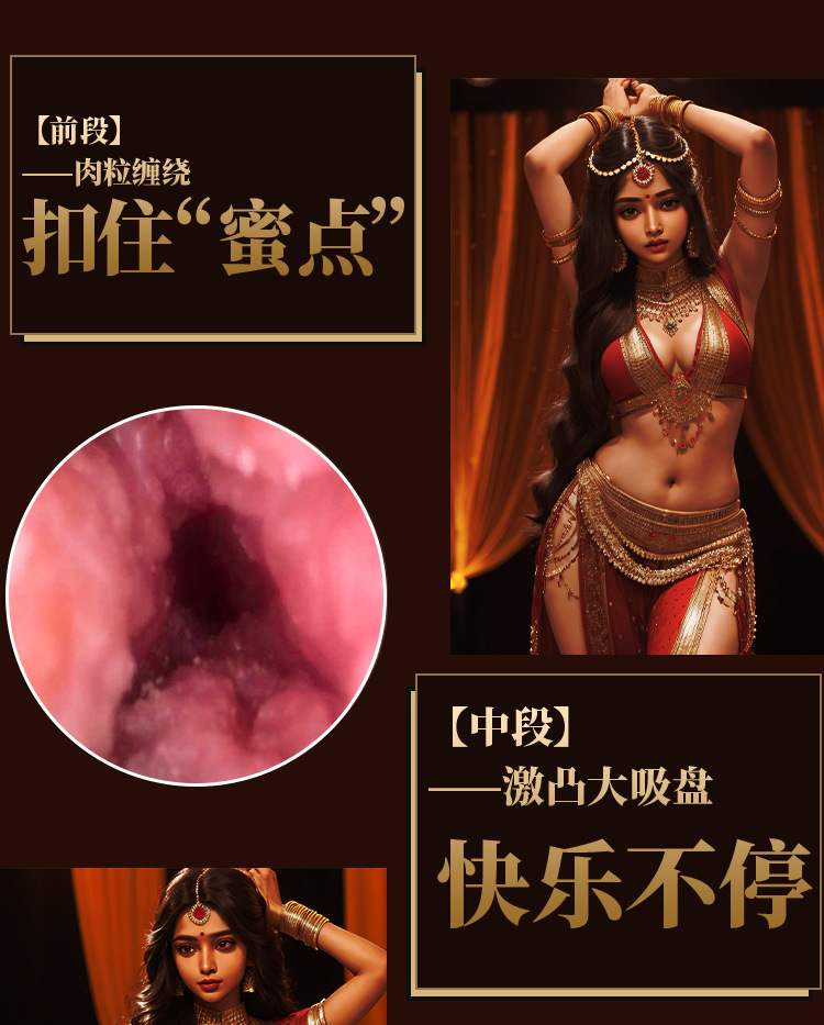 Jiuai Asai Anna Half-body TPE Male Masturbator with Realistic Buttocks and Vaginal Entry — detail image 6