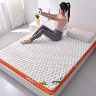 2025 New Knitted Cotton Latex Memory Foam Ridge Mattress-Double Big Bed