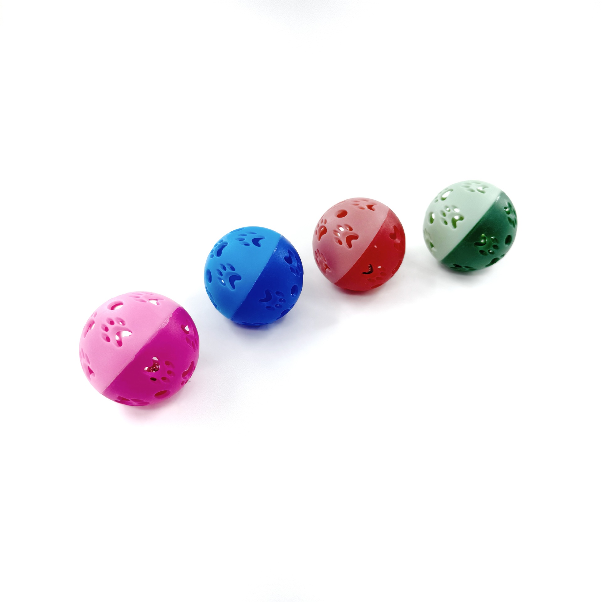 투컬러 발자국볼 4.8cm