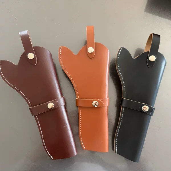 2026 New Cross-Border European and American Retro Amazon Medieval Cowboy COSPLAY Cowhide Genuine Leather Revolver Holster