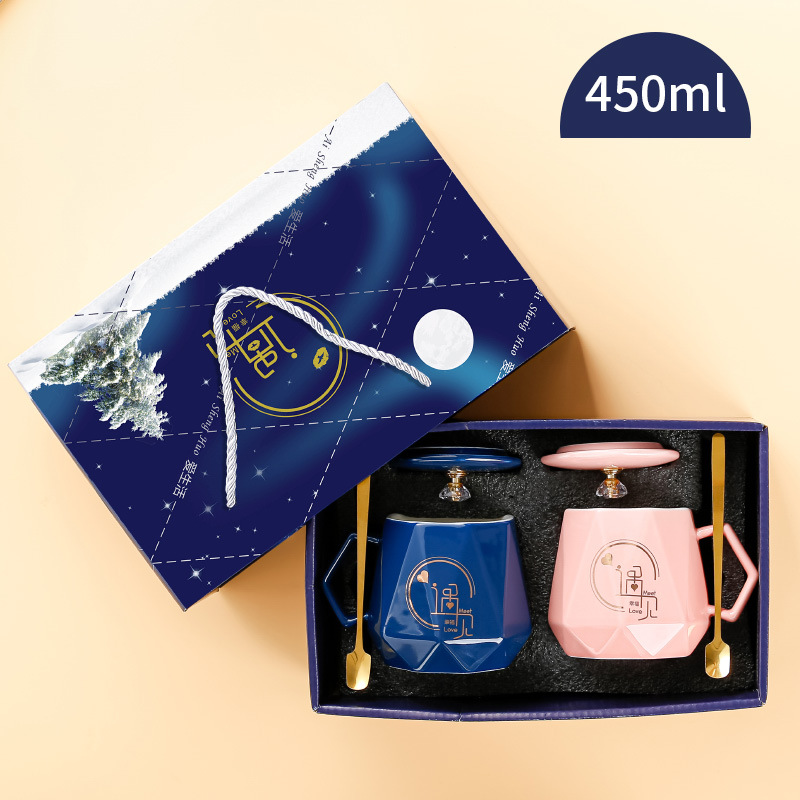 Taza de cerámica creativa, taza de oficina, taza de alto valor, taza de negocio, taza de marca de alta calidad, regalo de mano