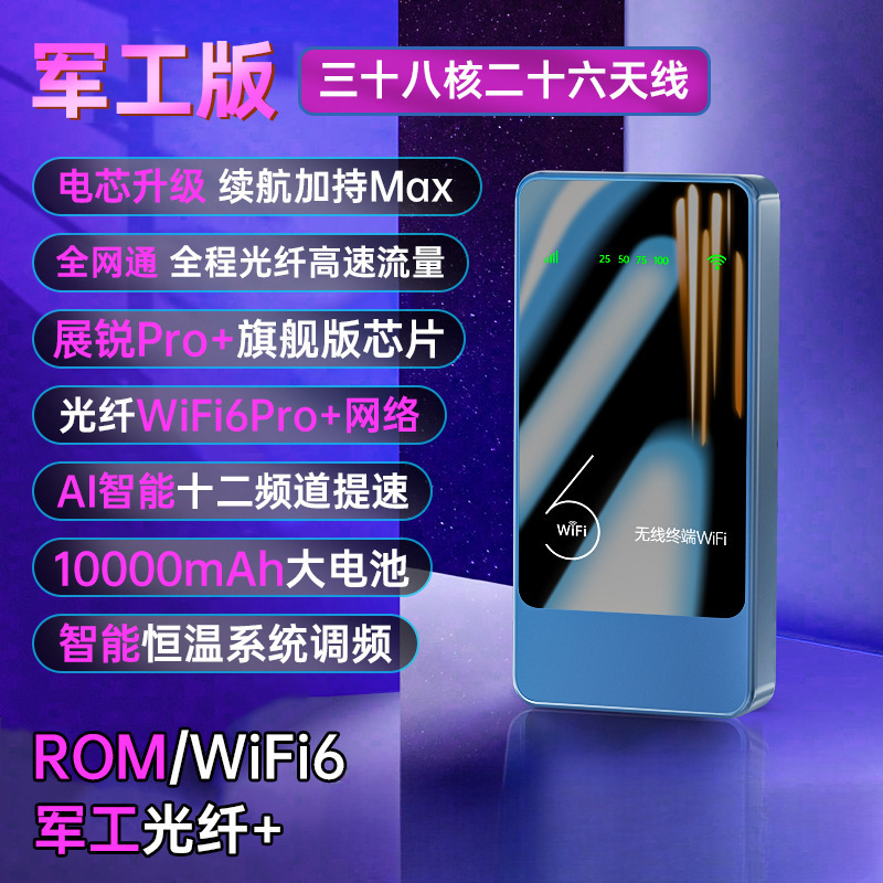 2025新款随身无线wifi移动wi-fi6无线网络无限速三网通用网卡免插|undefined