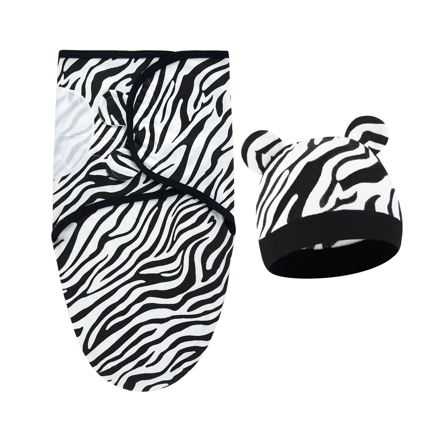 지브라 프린트(포대기 + 싱글 기장)