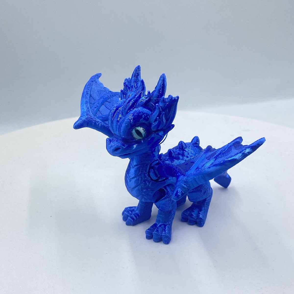 실크 블루 (눈 색깔 랜덤 - 작은 비행 용