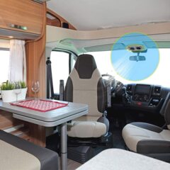 Bus RV Universal Air Conditioner Vent Outlet Black Gray Round Vent Air Outlet Adjustable Air Vent