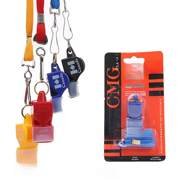 Fox with Rope Whistle Basketball PE Teacher Professional Game Referee Whistle Football Outdoor Training Children Buckle Whistle