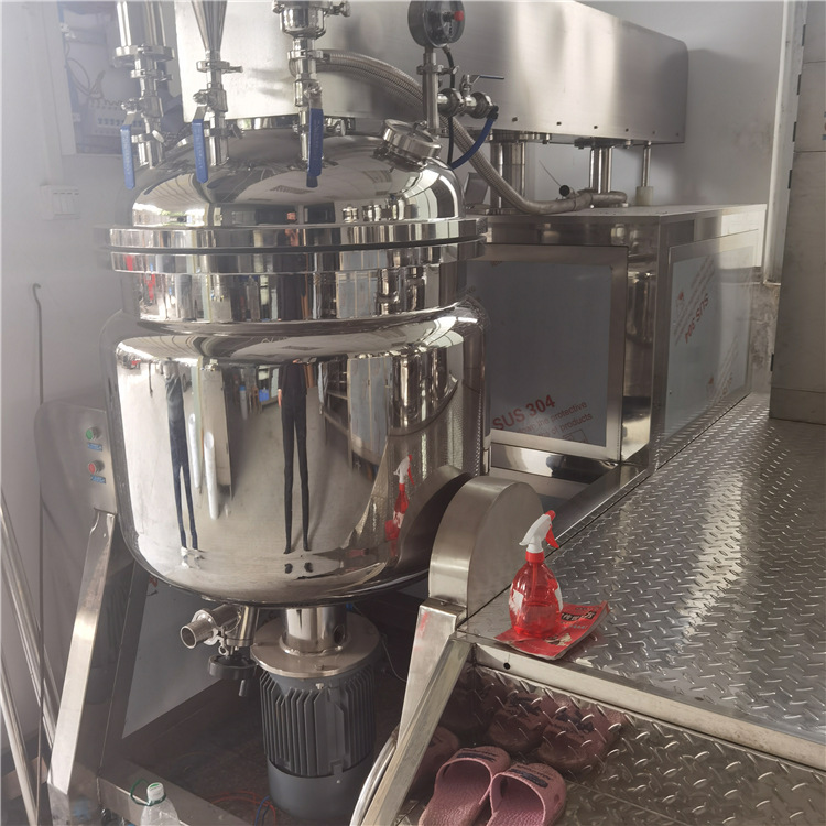 100L液压升降真空乳化机二手10L真空均值乳化机 混合设备