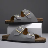 Летние пляжные горки для отдыха, мужские тапочки, обувь