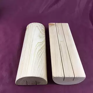 ✅ Natural Wood Pillow Cervical Spine Sleeping Solid Wood Old-Fashioned Hard Pillow Neck Protection Sleep Wood Wooden Rich Cheekbones